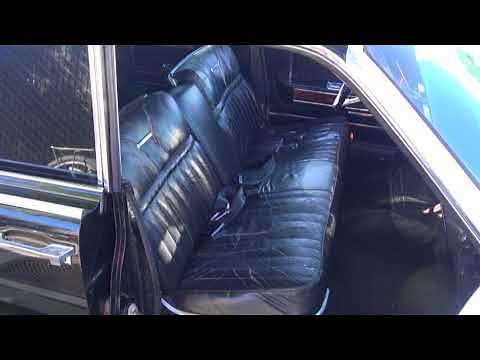 1966 Lincoln Continental Front and Back Seat Restoration by Cooks Upholstery