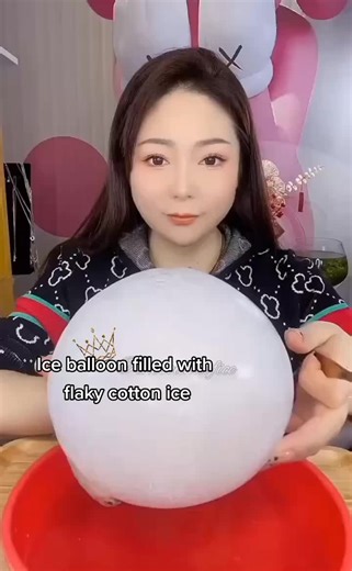 How to Make Ice Balloon Filled with Cotton Ice