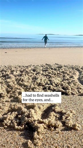 Cross-Stitches in the Sand