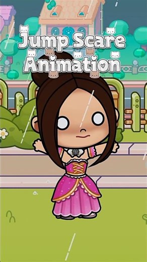 Jump Scare Animation tutorial 😱 avatar world 🎁 #avatargame #tocaboca #avatarstory #avatarworld