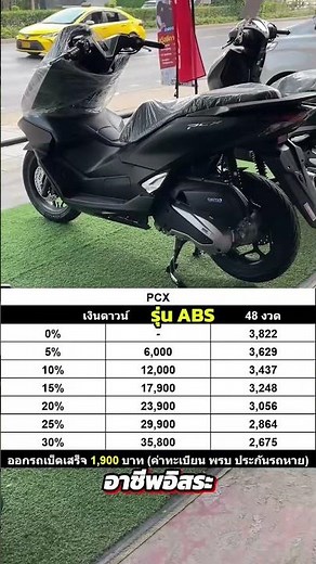 Installment plan for PCX 2026 available, no waiting, fast approval. #motorcycle #hondapcx