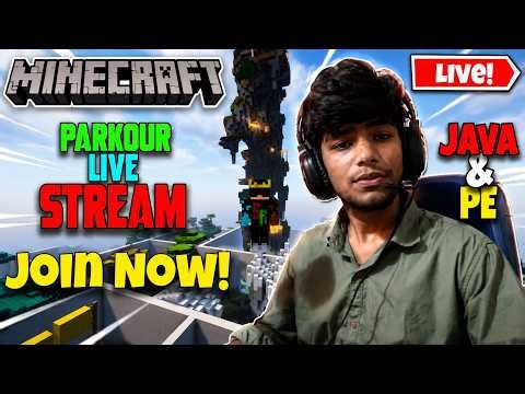 LIVE Minecraft JAVA PARKOUR #minecraft #shorts #live