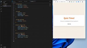 4-2、quiz game的css