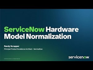 Hardware Asset Management Normalization