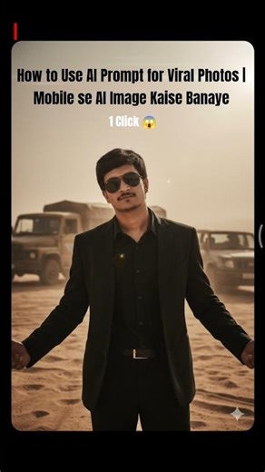 How to Use AI Prompt for Viral Photos |#Gemini #ai #aiphotoediting #aiphotos #shorts #cymatics