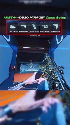 This "DS20 MIRAGE" Class is 𝙈𝙀𝙏𝘼 on BO7 🔥 #warzone #callofduty #blackops7 #yymovement #classsetup