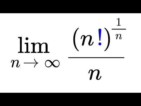 Limit with n!