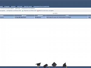 como verificar las pruebas o examenes en chamilo