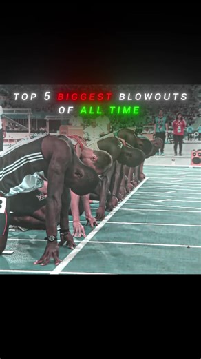 Top Moments in Track and Field: Crazy Blowouts Revealed