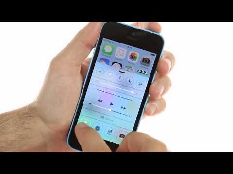 Apple iPhone 5c: user interface