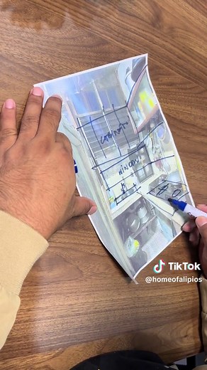 Turning our old kitchen into minimalist aesthetic design ✨ Pera na lang kulang 🤧 #homerenovation #beforeandafter