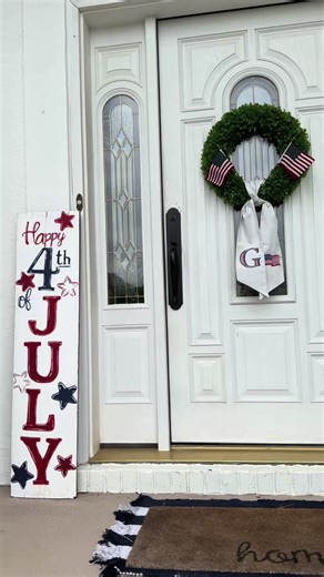A southern porch design for Memorial Day, 4th of July and Labor Day! #cullman #smithlake