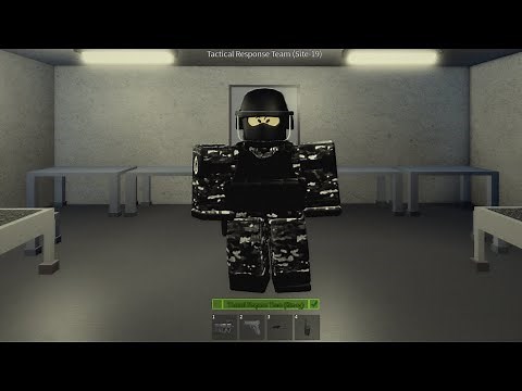 Roblox SCP Site-19 Tactical Response Team (T.R.T) (Avatar Build)