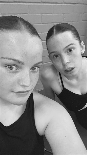 An insight into our trick training and the many emotions😅 #practice #practicemakesperfect #keeptrying #spinillusion #batontwirling #training #trainingday #ballerina #fyp #fypppppppppppppppppp