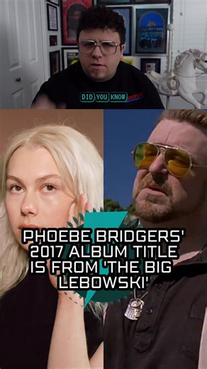 Phoebe Bridgers’ album “Stranger In The Alps” was named from a quote in “The Big Lebowski” (1998) - specifically the made for TV censored version of John Goodman’s character Walter Sobchak. It’s believed Phoebe Bridgers is planning to release a new album in 2026… stay tuned for more updates! #phoebebridgers #thebiglebowski #strangerinthealps | Common Revolt