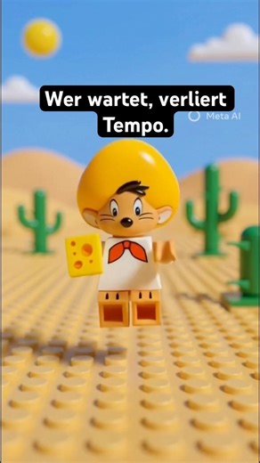 He who waits loses speed 🐭💨🧀 | LEGO Speedy Gonzales
