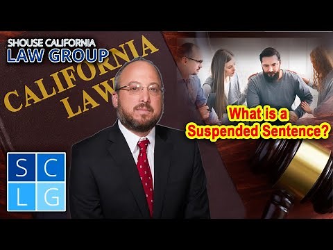 What is a "Suspended Sentence"?