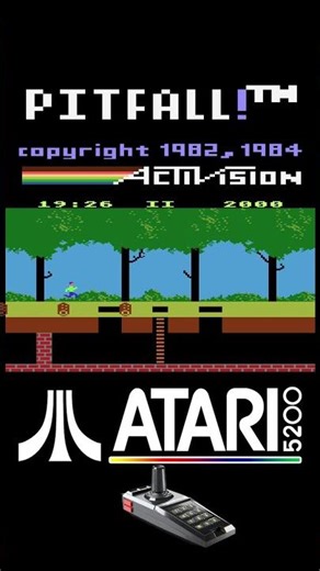 Pitfall! ピットフォール (Machine Type: Atari 5200) 4K
