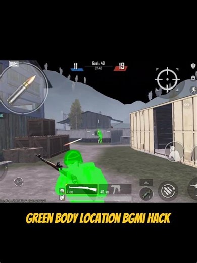 green body hologram location | BGM I hack | anti Ban wall hack #shorts #bgmi #modapk2026