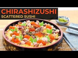 How to Make CHIRASHIZUSHI (Scattered Sushi) with The Sushi Man