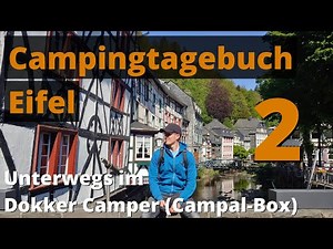 Monschau 🏰, Maare, Camping 🏕 | Urlaub im DOKKER Minicamper (Campal-Box): Wunderschöne Eifel (2/3)