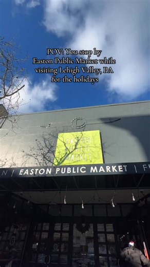 ✨ We’re all about the holiday strolls, local bites, and cozy vibes at Easton Public Market 🎄 A must-stop when you’re in Lehigh Valley- especially for the final weekend of Easton Winter Village! Pop in and check it out while you’re in town 🍲 🥘 🍱 🍴 📍325 Northampton St., Easton #lehighvalleypa #eastonpa #holidays #fyp | Lehigh Valley, PA