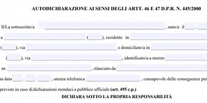 Dpcm, nuova autocertificazione: scarica il modulo in pdf