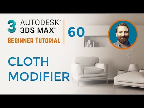 Cloth Modifier | 3ds Max Tutorial #60