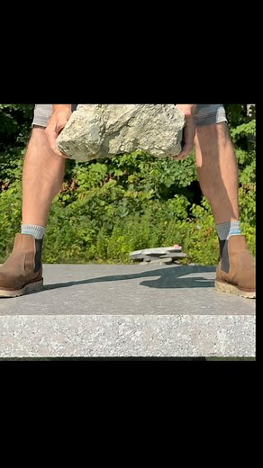 Something from nothing….. #stone #boulder #pulse #core #innards #stonesculpture | Stone Point Studio