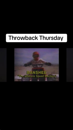 Team banshee or 250R? I mean the banshee needed an extra 100cc to compete with the 250r 😂 still an iconic machine but will always be chasing the Honda, I don’t care how fast u can go in a straight line ……#racing #nostalgia