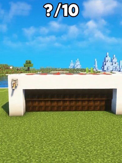 Minecraft Working Garage Door #Minecraft #minecraftbuild #minecrafttutorial ...... ..... .... ... .. . #LIVEIncentiveProgram #LIVEConnection #PaidPartnership