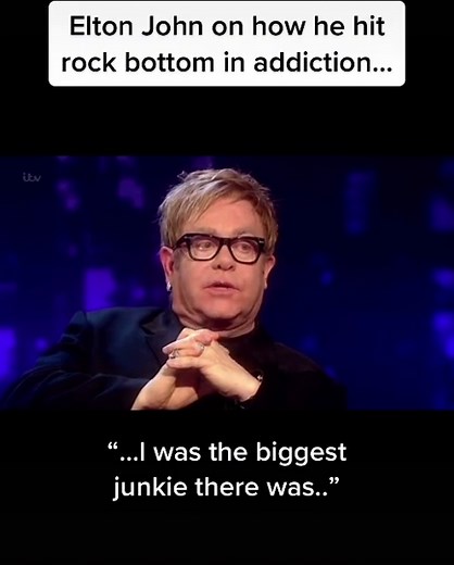 Elton John's Struggle with Addiction and Recovery