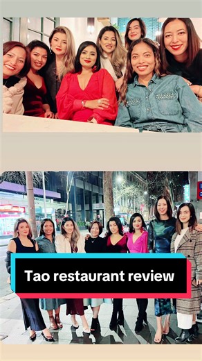 An unforgettable evening at Tao Restaurant and Bar in Sydney! The ambiance was perfect for catching up with friends, and the food was simply amazing.🍴✨ #TaoRestaurant #SydneyEats #Foodie #RestaurantReview #DiningOut #SydneyFood #GoodVibes #FoodLovers #NightOut #nepaliaustralian #fyp#CapCut