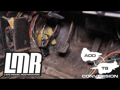 How To: Mustang AOD to T5 Transmission Swap - Part 2 (1984-1993)