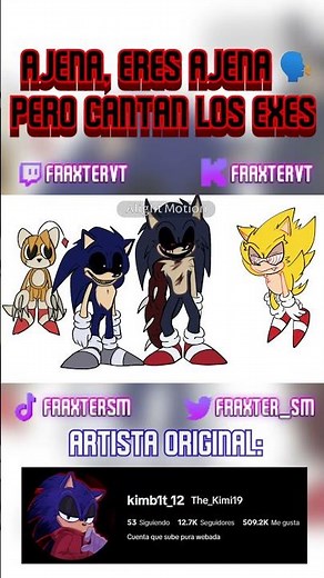 Alien, you're Alien 🗣️🔥| Spanish Fandub | #sonic #fleetway #outcomememories #sonicexe #pclup #memes