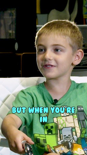 This was a loaded question 🤦🏻‍♂️ First full episode of Tattle Tales is live on YouTube. ✌🏻 #kidssaythedarnestthings #thingskidssay #minecraft