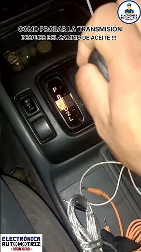 HOW TO TEST THE TRANSMISSION AFTER AN OIL CHANGE!!! #automotiveelectronics #automobile