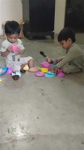 twins playing with toys #twinmates #cutebaby #cute #shorts #viral