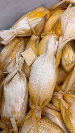 Chuchitos available this weekend! Chuchitos are one of the most popular Guatemalan tamales along with the legendary tamales colorados. Chuchitos are a small type of Guatemalan tamal filled with pork or chicken and a tomato-based recado or sauce and wrapped in corn husks. #cafekacao #chuchitos #everybodydeserveschuchitos | Cafe Kacao