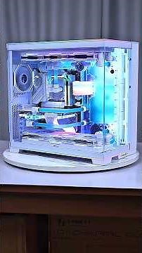 Insane Water Cooling Build in O11D EVO RGB! 💧🌈 #pcbuild #gamingpc #pcgaming