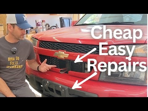 How To Purchase Parts and Fix Minor Auto Body Damage