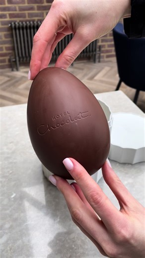 Indulge in the Exquisitely Nutty Extra-Thick Egg by Hotel Chocolat