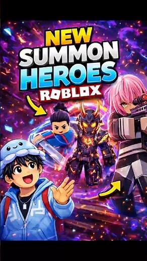 ~NEW~ SUMMON HEROS ROBLOX GAME!!!