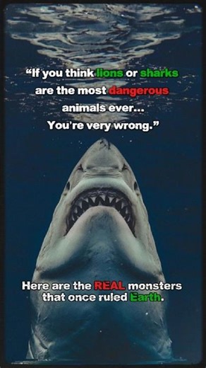Here are the REAL monsters that once ruled Earth