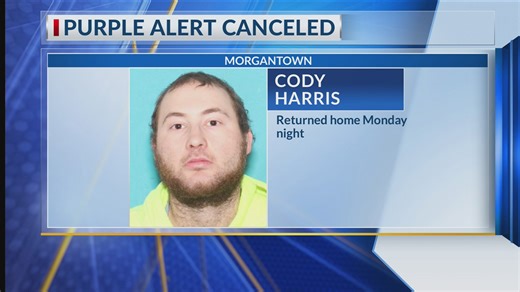 Purple alert for ‘mentally challenged’ Morgantown man canceled