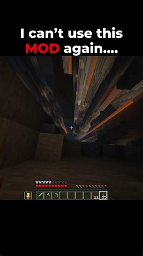 I Can't use this MOD again in Minecraft #minecraft #shorts