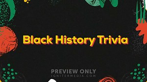 Black History Trivia - Countdowns 5-Minute