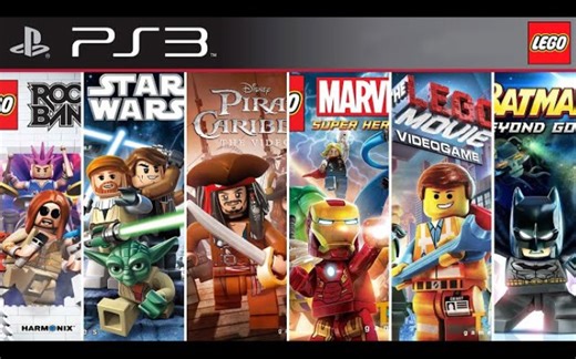PS3的所有乐高游戏