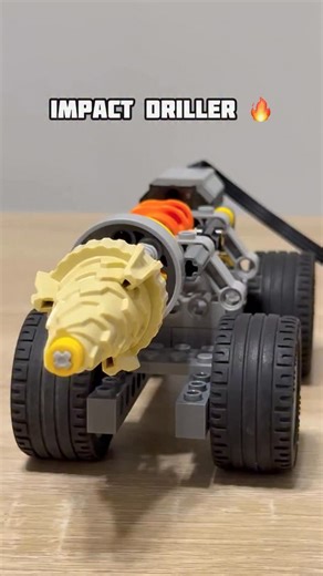 Bricks Master Builders on Instagram: "Impact Driller 🔥 #creative #lego #technic #driller #machine #mechanism #diyprojects #mechanical #engineering #legotechnic"