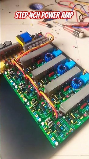 class d amplifier + smps #poweramplifier